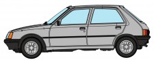 REE Modeles CB-148 Peugeot 205 GE grau-met. 