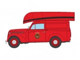 REE Modeles CB-203 Renault Juvaquatre Fourgon Pompier 