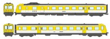 REE Modeles MB-192 SNCF Triebwagen RGP1 X-2700 Ep.4/5 