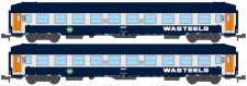 REE Modeles NW-215 SNCF Wasteels Schlafwagen-Set 2-tlg Ep.4 