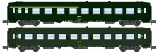 REE Modeles NW-258 SNCF Personenwagen-Set UIC Y 2-tlg. Ep.4 