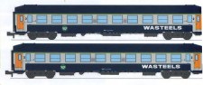 REE Modeles NW-346 Wasteels Schlafwagen-Set 2-tlg. UIC Ep.4