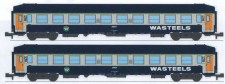 REE Modeles NW-348 Wasteels Schlafwagen-Set 2-tlg UIC Ep4/5 