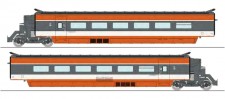 REE Modeles TGV-003 SNCF TGV Erweiterungs-Set 2-teilig Ep.4 