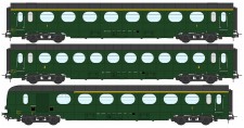 REE Modeles VB-469 SNCF Leichtbauwagen-Set ETAT 3-tlg Ep.3b 