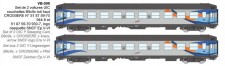 REE Modeles VB-508 SNCF Schlafwagen-Set 2-tlg. UIC Ep.5/6