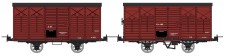 REE Modeles VM-030 SNCF Güterwagen-Set 2-tlg. Kv Ep.3/4 