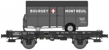 REE Modeles WB-647 SNCF UFR Einfachtragwagen beladen Ep.3 