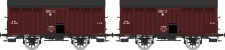 REE Modeles WB-757 PLM gedeckte Güterwagen-Set 2-tlg Ep.2 