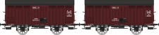 REE Modeles WB-759 PLM gedeckte Güterwagen-Set 2-tlg Ep.2 