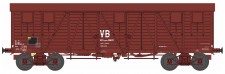 REE Modeles WB-781 SNCF MT gedeckter Güterwagen TP Ep.4 