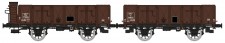 REE Modeles WB-836 SNCF Hochbordwagen-Set 2-tlg. Ep.3b 