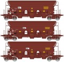 REE Modeles WB-847 SNCF Schüttgutwagen-Set 3-tlg. T8 Ep.6 