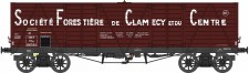 REE Modeles WB-851 SNCF CLAMECY offener Güterwag TP Ep.3 