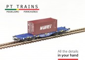 PT Trains PT100263 MODALIS Containerwagen Sgmmnss Ep.6 