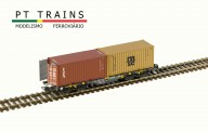 PT Trains PT100321-B B-Ware - MFD RAIL Containerwagen Ep.6 
