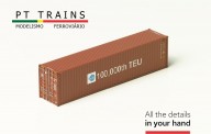 PT Trains PT190004 Container 40’HC BLUESKY (BSIU9199966) 