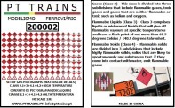 PT Trains PT200002 Set Wasserdecals Piktogramme hohe Tempe 