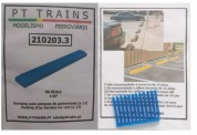 PT Trains PT210203.3 Parkplatzabsperrungen für PKW (blau) 