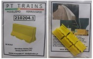 PT Trains PT210204.1 Jersey Schranke (gelb) 