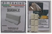 PT Trains PT210204.2 Jersey Schranke (weiß) 