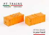 PT Trains PT820800 Set 2x Container 20´OT DP 