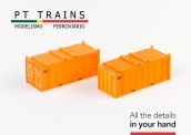 PT Trains PT820803 Set 2x Container 20´OT DP andere Nummer 