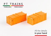 PT Trains PT820805 Set 2x Container 20´OT DP andere Nummer 