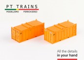 PT Trains PT820806 Set 2x Container 20´OT DP andere Nummer 