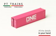 PT Trains PT840030.1 Container 40'HC ONE (ONEU0189122) 