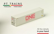 PT Trains PT840031 Container 40'HC ONE (ONEU0097812) 