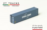 PT Trains PT840070.1 Container 40´HC CMA CGM (CMAU6157481) 