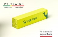 PT Trains PT840402.2 Container 40´HC YIXINOU (YXEU1802305) 