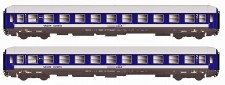 AF Models AF25008 CFR IC Liegewagen-Set 2-tlg N472 Ep.6 