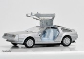 NPE NA88214 DeLorean silber - Türen offen 