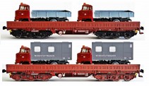 NPE NW22400 DR Schwerlastwagen-Set Samms 4860 2-tlg. 