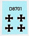NPE NZ22336 Decalbogen BW-Hoheitsabzeichen 