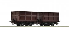 Roco 34499 H0e: 2-teiliges Set Kohlenloren 
