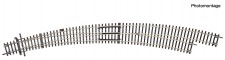 Roco 42479 Bogenweiche rechts BWr9/10 