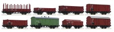 Roco 44001 CSD Güterwagen Set 8-tlg. Ep. 3 