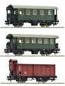 Roco 6200040 DB Nebenbahnzugwagen-Set 3-tlg. Ep.3 