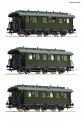 Roco 6200059 PKP 3-tlg. Set: Personenwagen Ep.3
