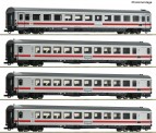 Roco 6200187 ÖBB IC-Wagen (ex DB) Set 4tlg. Ep.6 