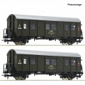Roco 6200195 PKP 2er Set Behelfspersonenwagen Ep.4 