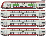 Roco 6210148 CFL Doppelstockwagen Set 3tlg. Ep.6 
