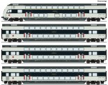 Roco 6220147 DSB Doppelstockwg. Set 4tlg. Ep.6 AC 