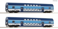 Roco 6280028 CD Doppelstockwagen-Set 2-tlg. Ep.6