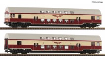 Roco 6280045 DR Doppelstockwagen-Set 2-tlg Ep.4