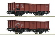 Roco 6600058 PKP 2-tlg. Set: Offene Güterwagen Ep.4 