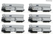 Roco 6600220 GATX 6-tlg. Set: Selbstentladewagen Ep.6 